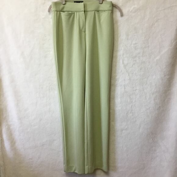 D&G Pants - D&G Lime-Green High-Waisted Trousers